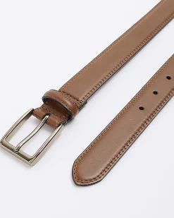River Island faux leather buckle belt< Essentials