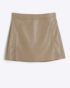 River Island faux leather mini skirt< Skirts