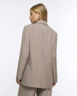 River Island light relaxed blazer< Suits & Tailoring
