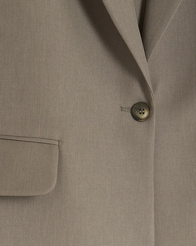River Island light relaxed blazer< Suits & Tailoring