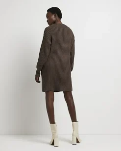 River Island long sleeve jumper mini dress< Dresses