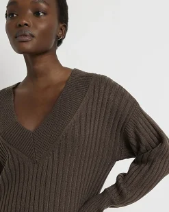 River Island long sleeve jumper mini dress< Dresses