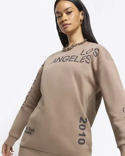 River Island Los Angeles graphic sweatshirt< Loungewear