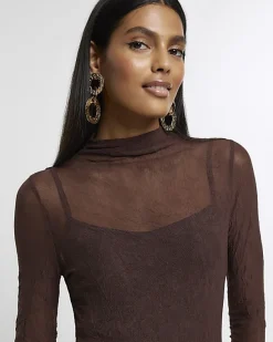 River Island mesh bodycon maxi dress< Dresses