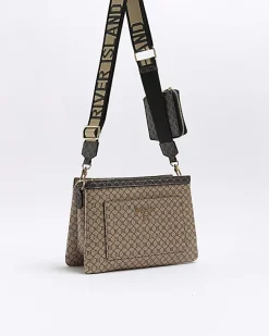 River Island monogram crossbody bag< Bags, Purses & Luggage