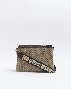 River Island monogram crossbody bag< Bags, Purses & Luggage