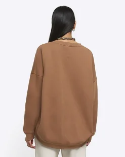 River Island oversized sweatshirt< Loungewear