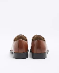 River Island pointed formal derby shoes< Essentials
