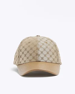 River Island RI monogram cap< Accessories