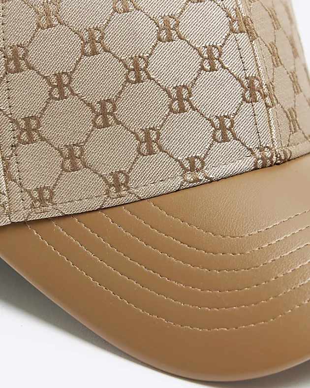 River Island RI monogram cap< Accessories