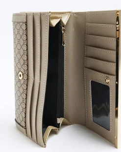 River Island RI monogram clip top purse< Bags, Purses & Luggage