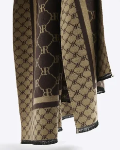 River Island RI monogram scarf< Accessories