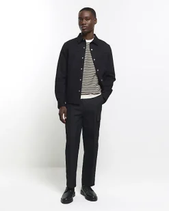 River Island slim fit stripe knitted t-shirt< Jumpers & Cardigans