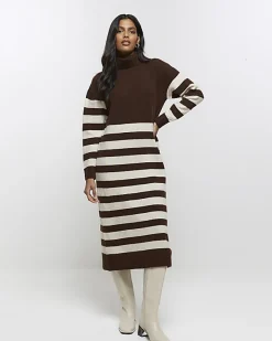 River Island stripe jumper midi dress< Dresses