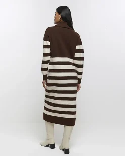 River Island stripe jumper midi dress< Dresses