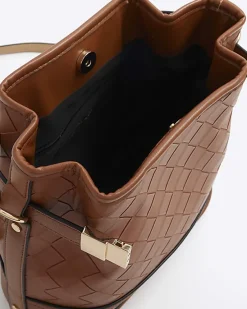 River Island weave bucket cross body bag< Bags, Purses & Luggage