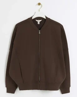 River Island zip up bomber sweatshirt< Loungewear