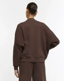River Island zip up bomber sweatshirt< Loungewear