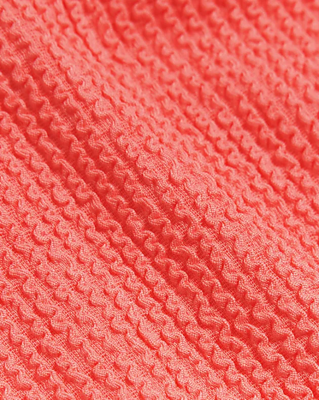 River Island Coral low waist crinkle bikini bottoms< Swimwear & Beachwear