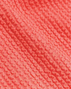 River Island Coral low waist crinkle bikini bottoms< Swimwear & Beachwear