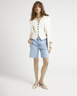 River Island button front waistcoat< Suits & Tailoring
