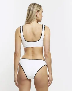 River Island crinkle Cami Bikini Top< Swimwear & Beachwear