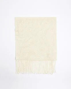 River Island Crochet Glitter Scarf< Accessories