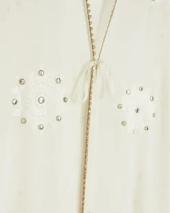River Island embellished longline kaftan< Swimwear & Beachwear
