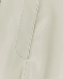 River Island faux leather paperbag trousers< Trousers