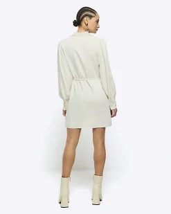 River Island floral tie waist shift mini dress< Dresses
