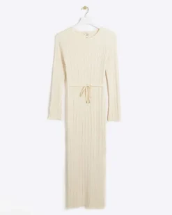 River Island knit rib jumper maxi dress< Dresses