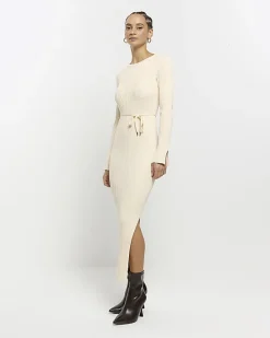 River Island knit rib jumper maxi dress< Dresses