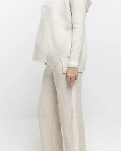 River Island Knit Straight Joggers< Trousers