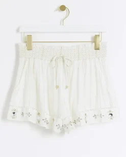 River Island metallic stripe beach shorts< Swimwear & Beachwear