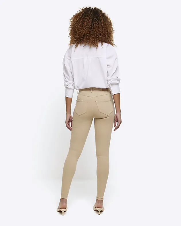 River Island mid rise bum sculpt jeggings< Jeans