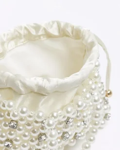 River Island pearl embellished handbag< Bags, Purses & Luggage