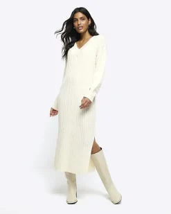 River Island rib jumper maxi dress< Dresses
