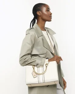 River Island weave tote bag< Bags, Purses & Luggage