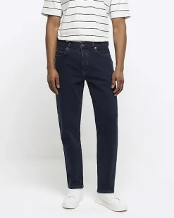 River Island Dark tapered fit jeans< Jeans