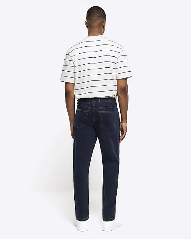 River Island Dark tapered fit jeans< Jeans