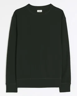 River Island Dark regular fit plain sweatshirt< Hoodies & Sweatshirts