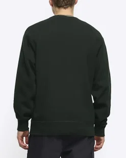 River Island Dark regular fit plain sweatshirt< Hoodies & Sweatshirts