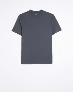 River Island Dark slim fit t-shirt< Essentials