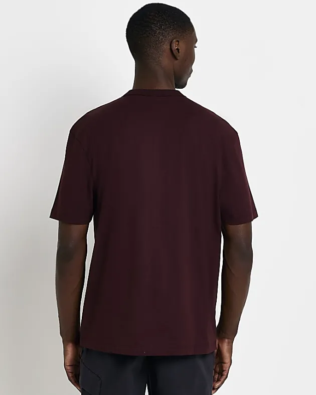 River Island Dark regular fit t-shirt< Essentials
