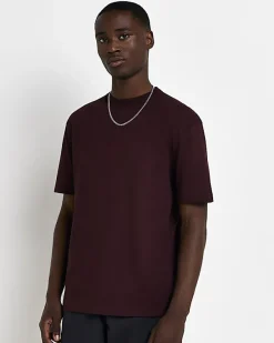 River Island Dark regular fit t-shirt< Essentials