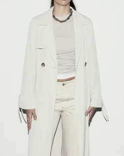 River Island Ecru high waisted relaxed straight jeans< Jeans