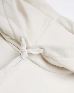 River Island Ecru regular fit plain hoodie< Hoodies & Sweatshirts