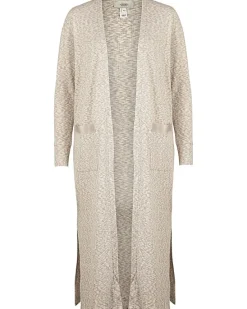 River Island Ecru space dye print maternity maxi cardigan< Maternity