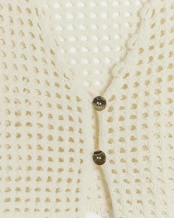 River Island Girls beige crochet cardigan< Jumpers & Cardigans
