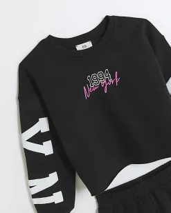 River Island Girls Brooklyn sweatshirt set< Sets & Outfits